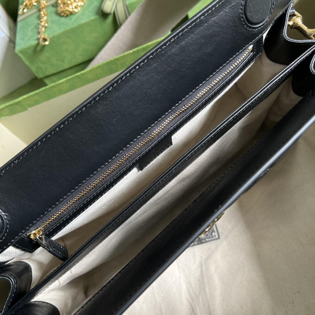 Gucci GG Matelassé Leather Medium Bag(32.5-20-10cm)   - EUR FASHION