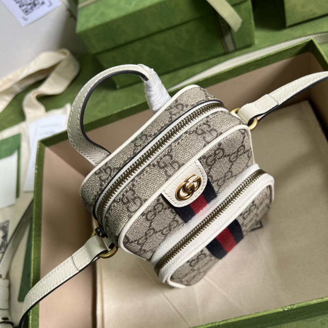 Gucci Ophidia GG Mini Bag(12-16-7cm)   - EUR FASHION