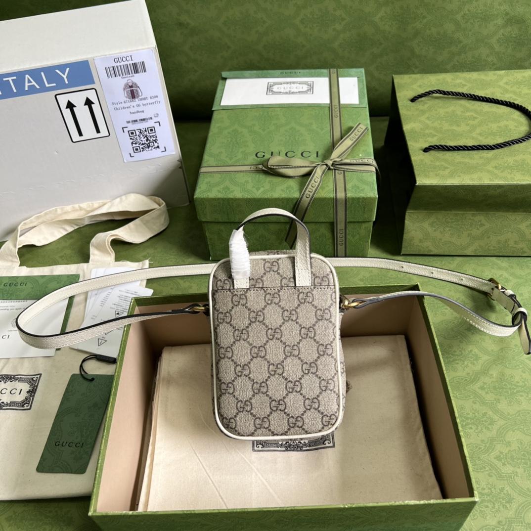 Gucci Ophidia GG Mini Bag(12-16-7cm)   - EUR FASHION