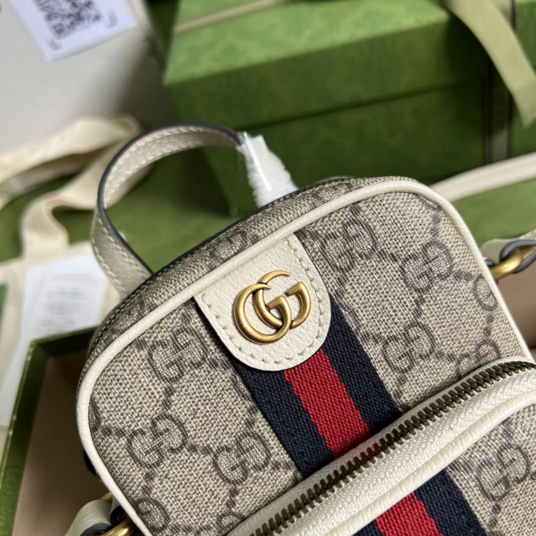 Gucci Ophidia GG Mini Bag(12-16-7cm)   - EUR FASHION
