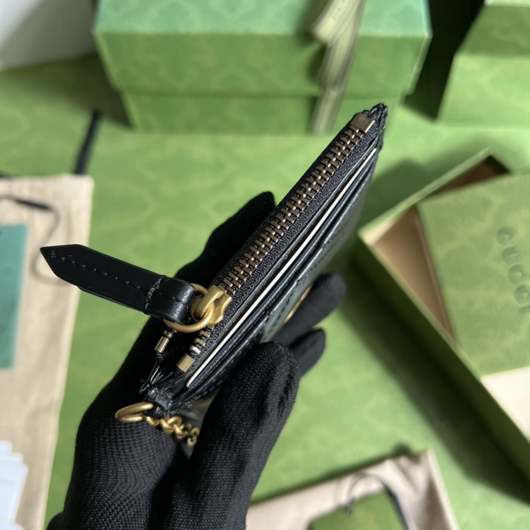 Gucci GG Marmont Keychain Wallet(10-7.5-1cm) - EUR FASHION