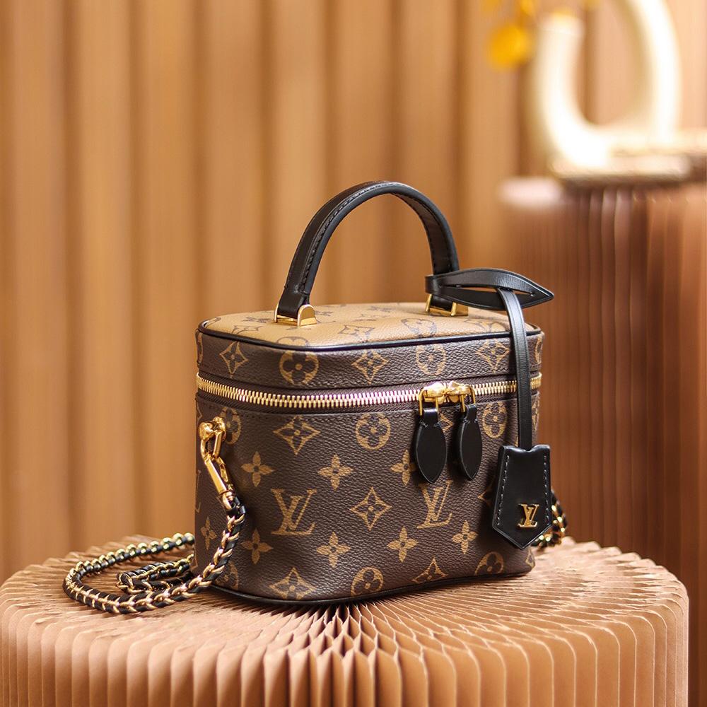 Louis VuittonVanity PM (19-13-11cm)   M45165 - EUR FASHION
