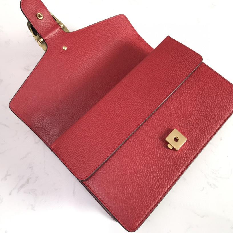 Gucci Dionysus Leather Shoulder Bag(28-18-9cm)   - EUR FASHION