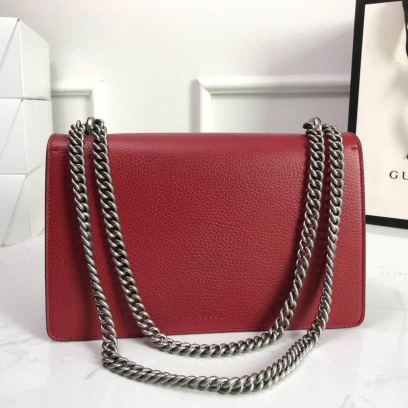 Gucci Dionysus Leather Shoulder Bag(28-18-9cm)   - EUR FASHION