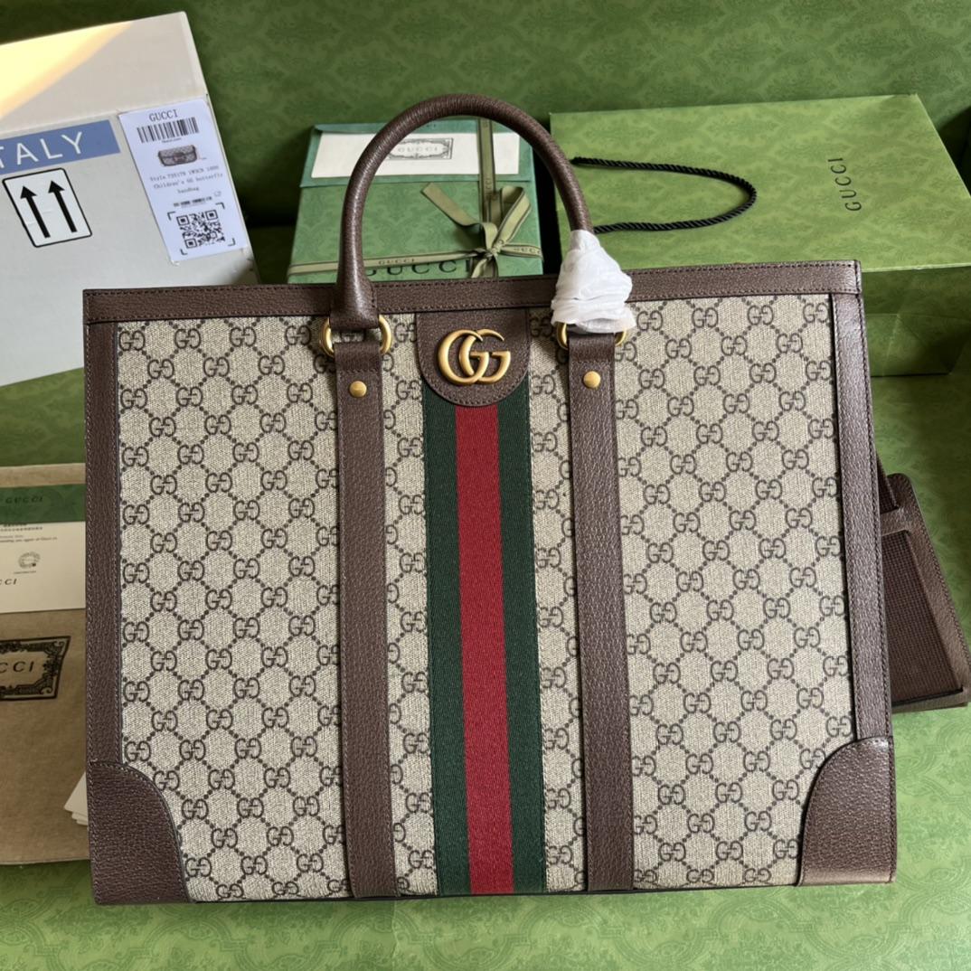 Gucci Ophidia Large Tote Bag(43-35-18.5CM)   - EUR FASHION