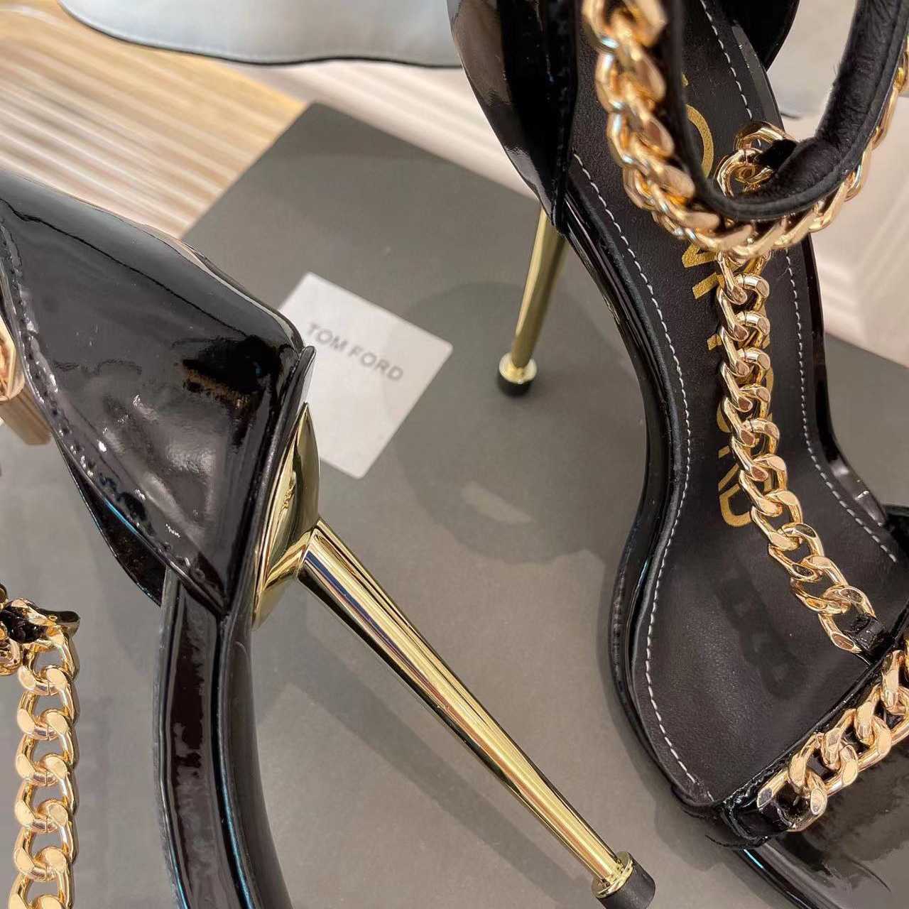 Tom Ford Chain-Embellished Sandals - EUR FASHION