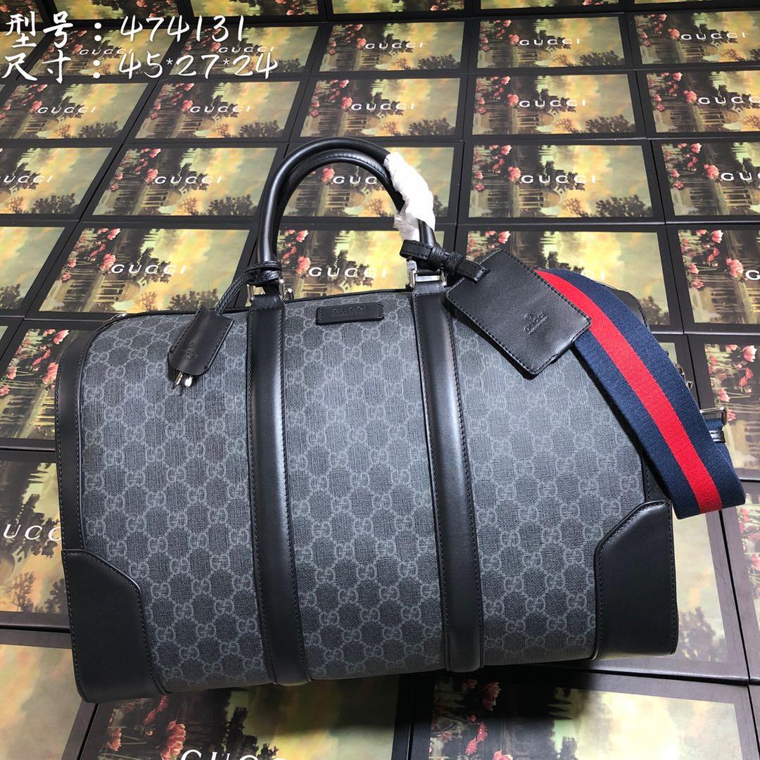 Gucci GG Black Carry-On Duffle - EUR FASHION