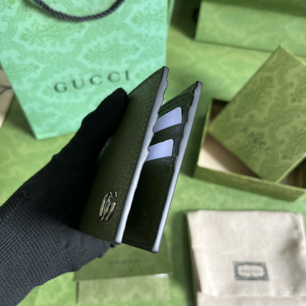 Gucci GG Marmont Leather Bi-Fold Wallet(21-9cm) - EUR FASHION