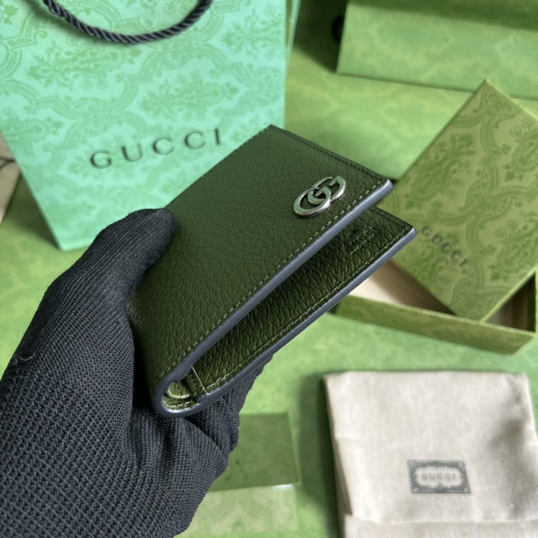 Gucci GG Marmont Leather Bi-Fold Wallet(21-9cm) - EUR FASHION