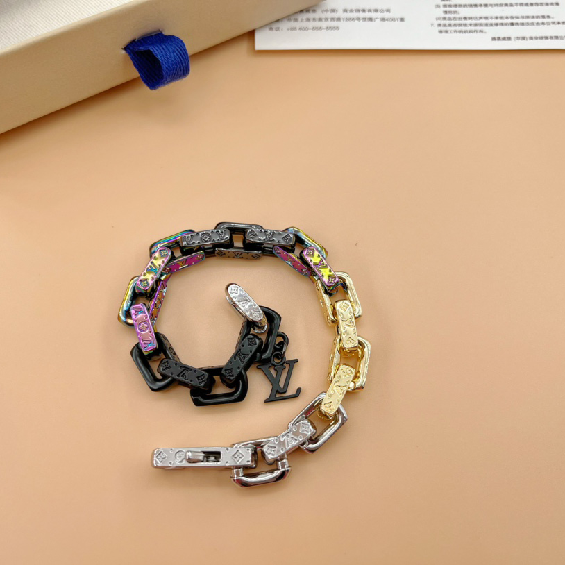 Louis Vuitton Paradise Chain Bracelet   M0070L - EUR FASHION