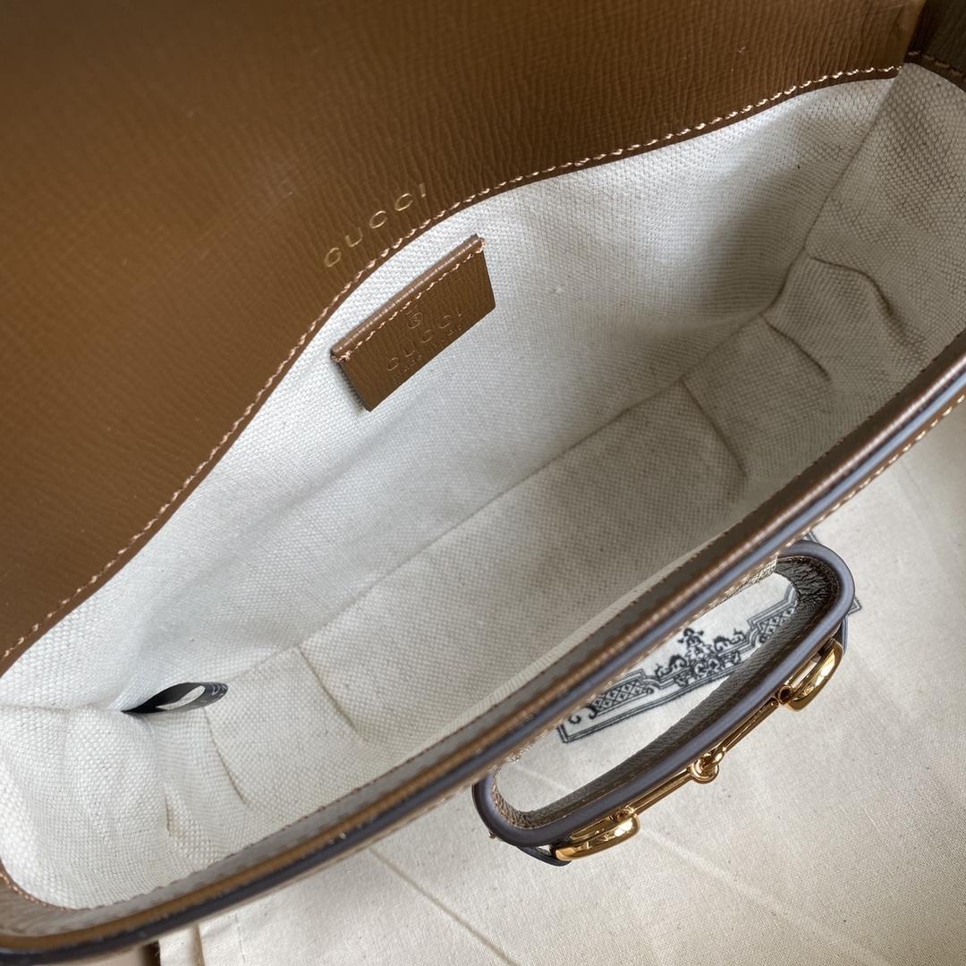 Gucci Horsebit 1955 Mini Bag(20.5-14-5cm)   - EUR FASHION
