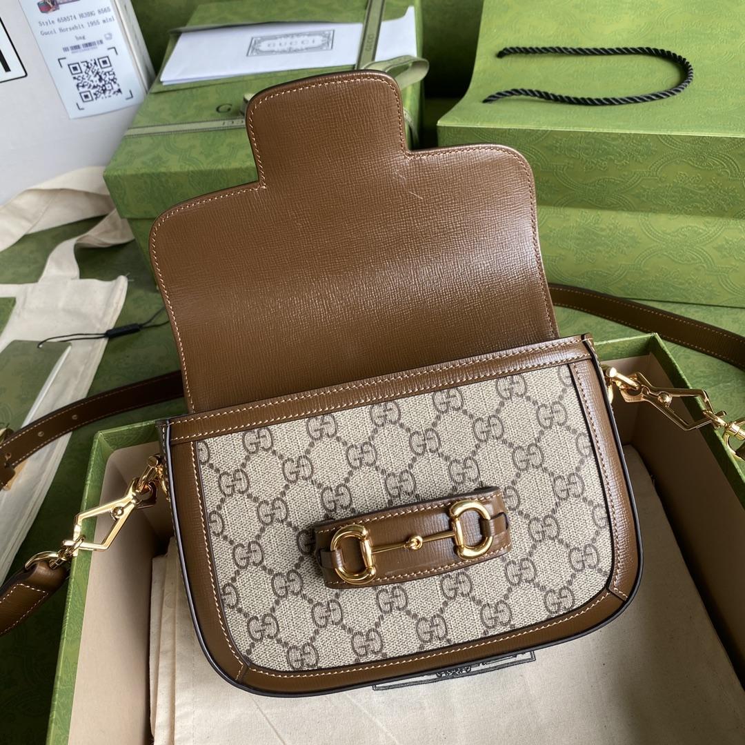 Gucci Horsebit 1955 Mini Bag(20.5-14-5cm)   - EUR FASHION