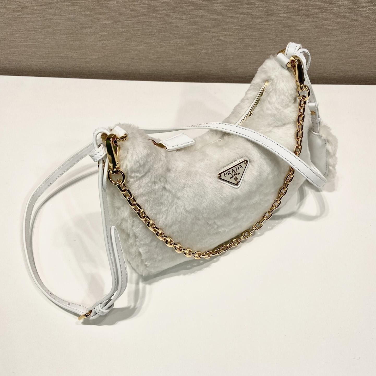 Prada Shearling Mini Bag(23-17-8cm) - EUR FASHION