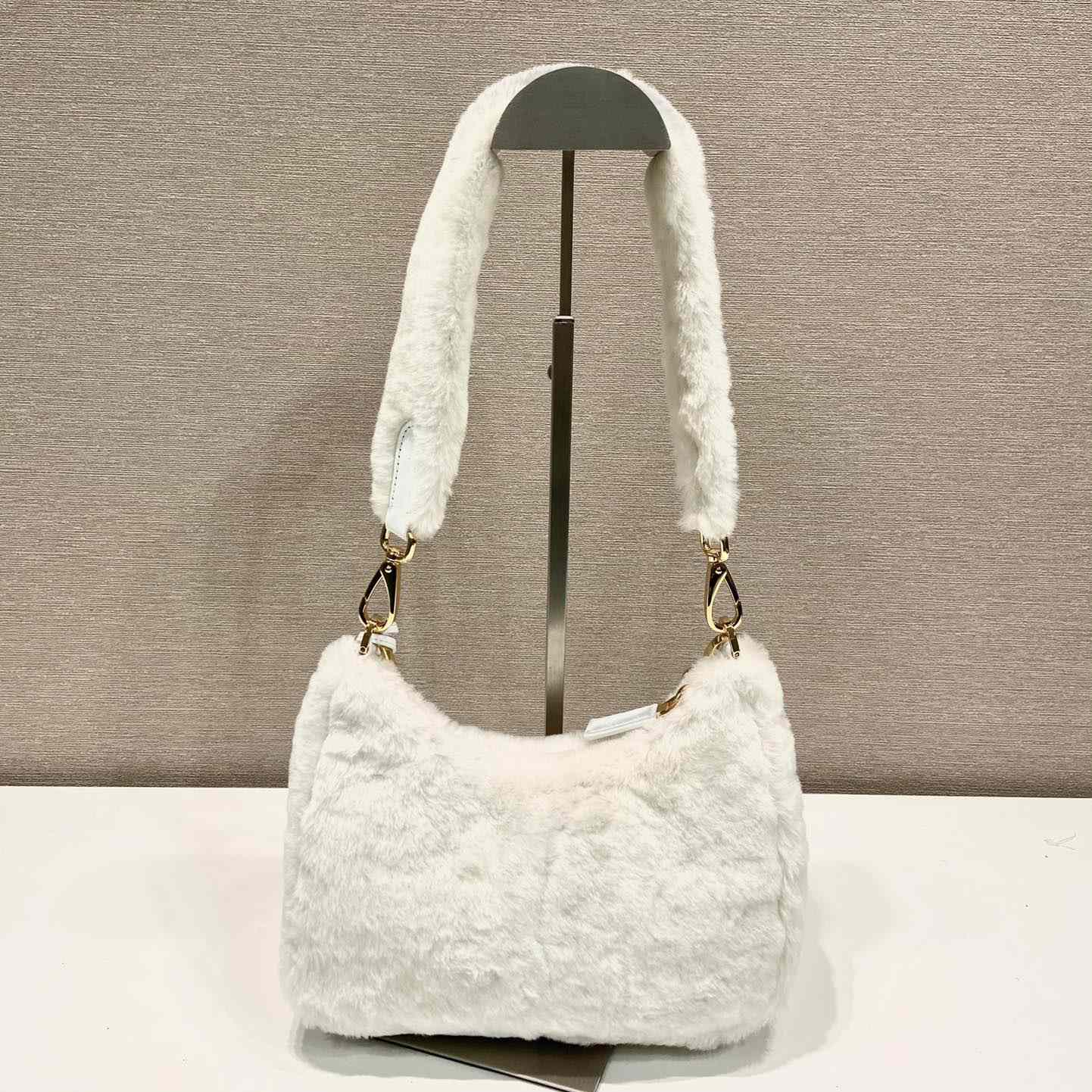 Prada Shearling Mini Bag(23-17-8cm) - EUR FASHION