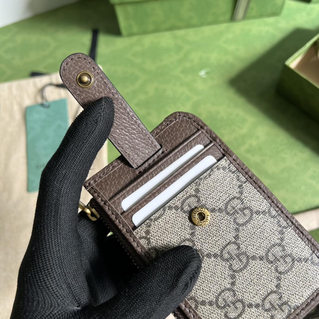 Gucci Ophidia Card Case(12-7.5-1cm) - EUR FASHION