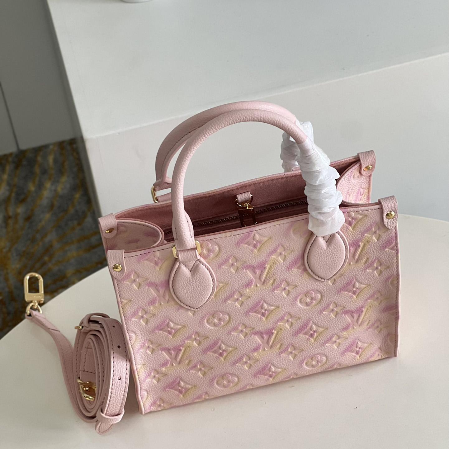 Louis Vuitton OnTheGo PM Tote Bag (25 x 19 x 11.5 cm)   M46168 - EUR FASHION