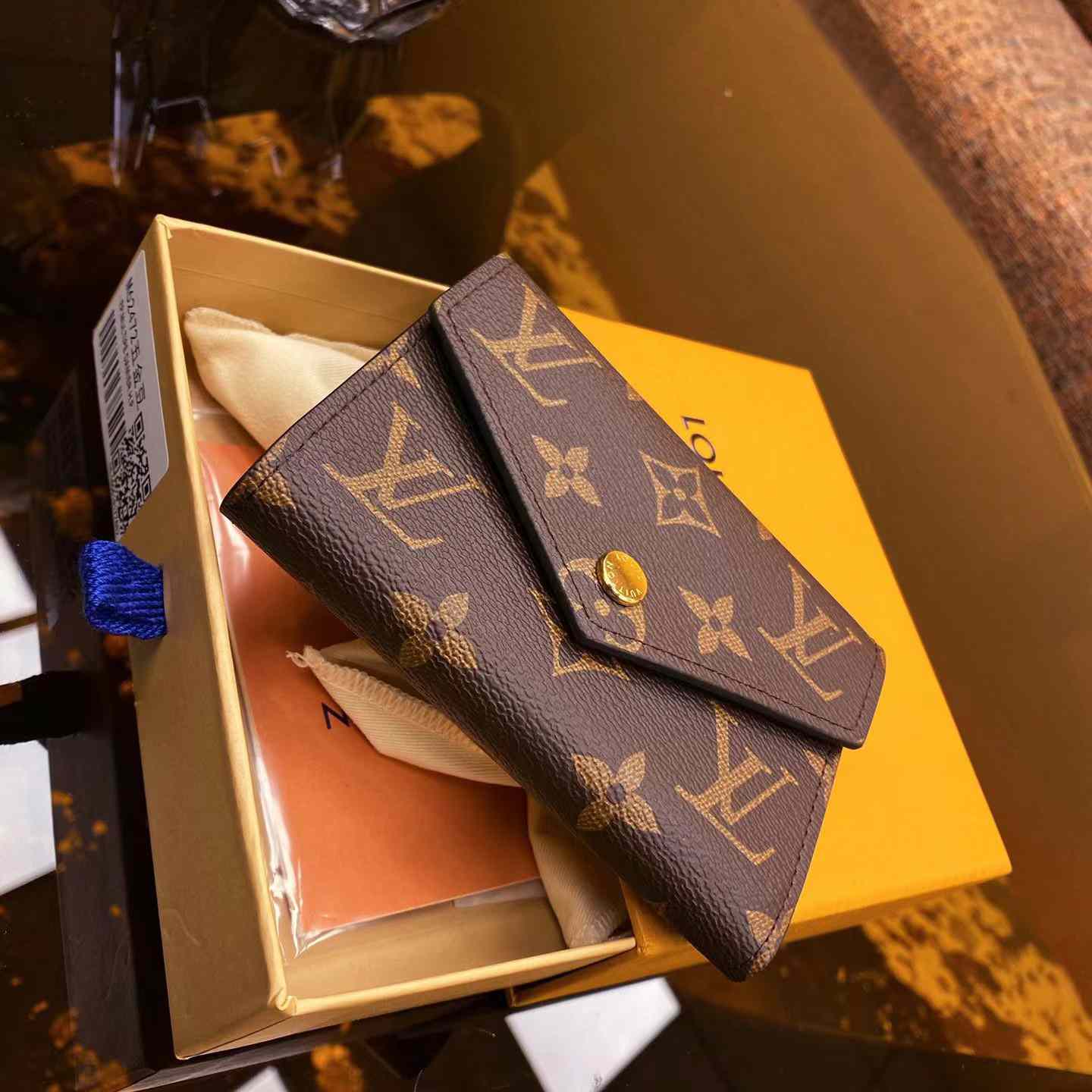 Louis Vuitton Victorine Wallet(12-9cm)  M62472 - EUR FASHION