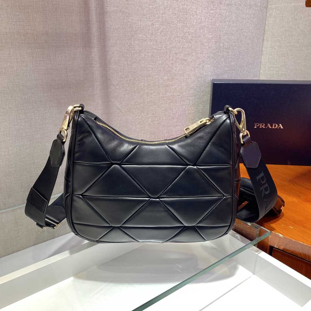 Prada System Patchwork Shoulder Bag(24*17*7cm) - EUR FASHION