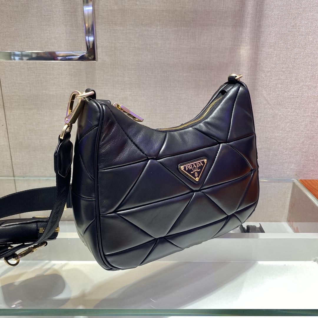 Prada System Patchwork Shoulder Bag(24*17*7cm) - EUR FASHION