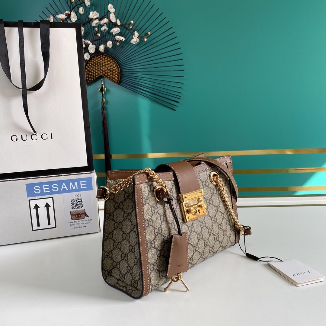 Gucci Padlock Small GG Shoulder Bag(26-18-10cm) - EUR FASHION