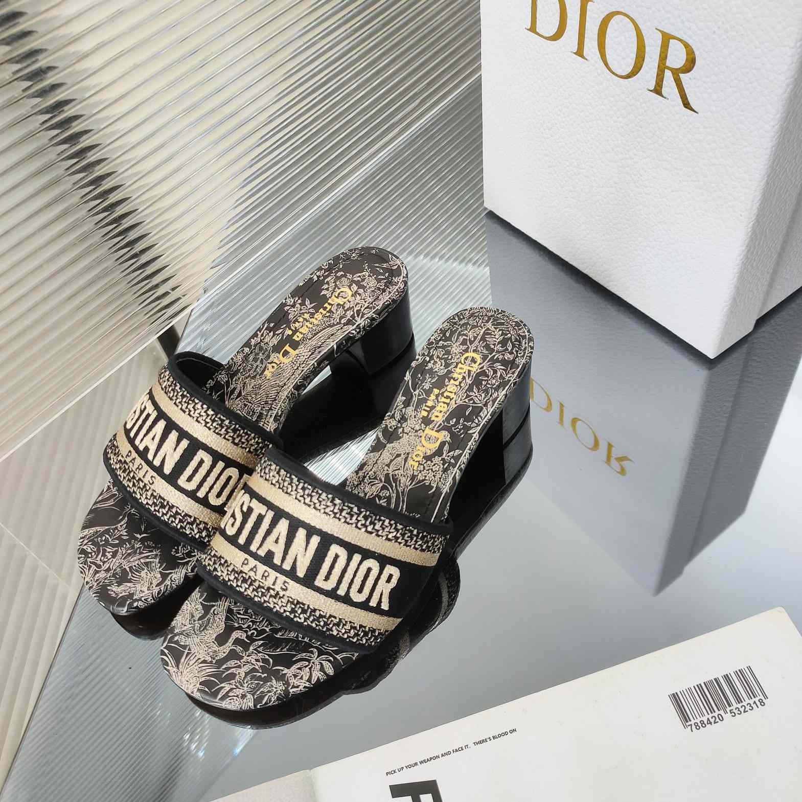 Dior Dway Open-Toe Pump - EUR FASHION