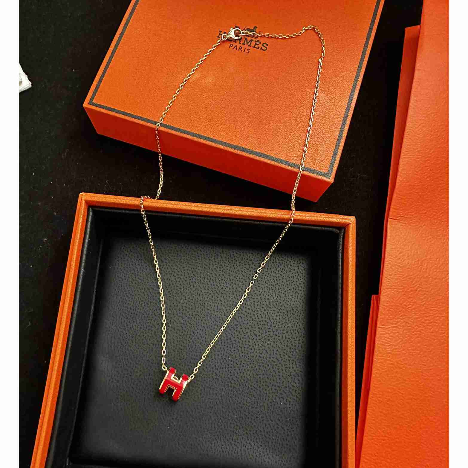 Hermes Mini Pop H Necklace - EUR FASHION