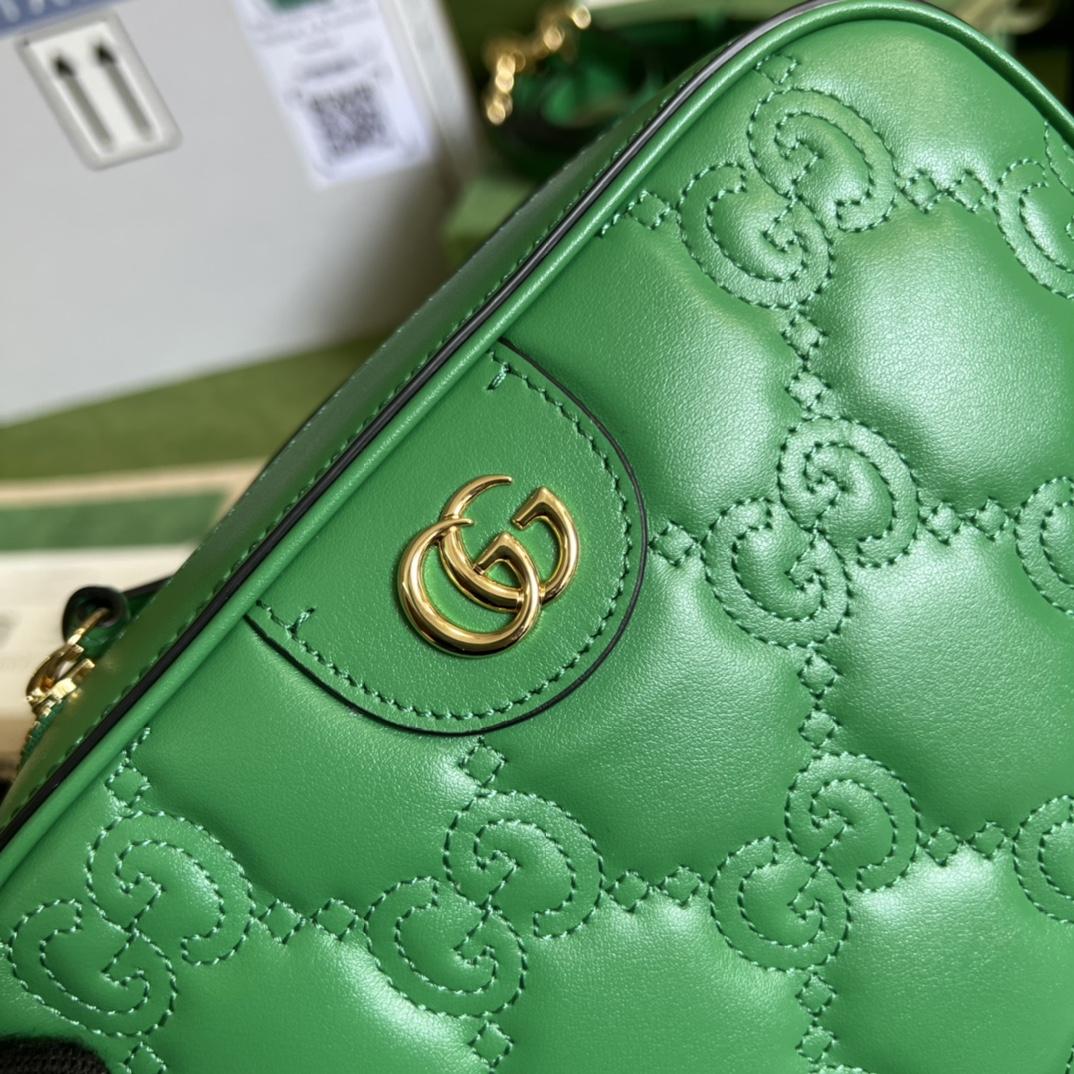 Gucci GG Matelassé Small Bag(21.5-17-7.5cm) - EUR FASHION