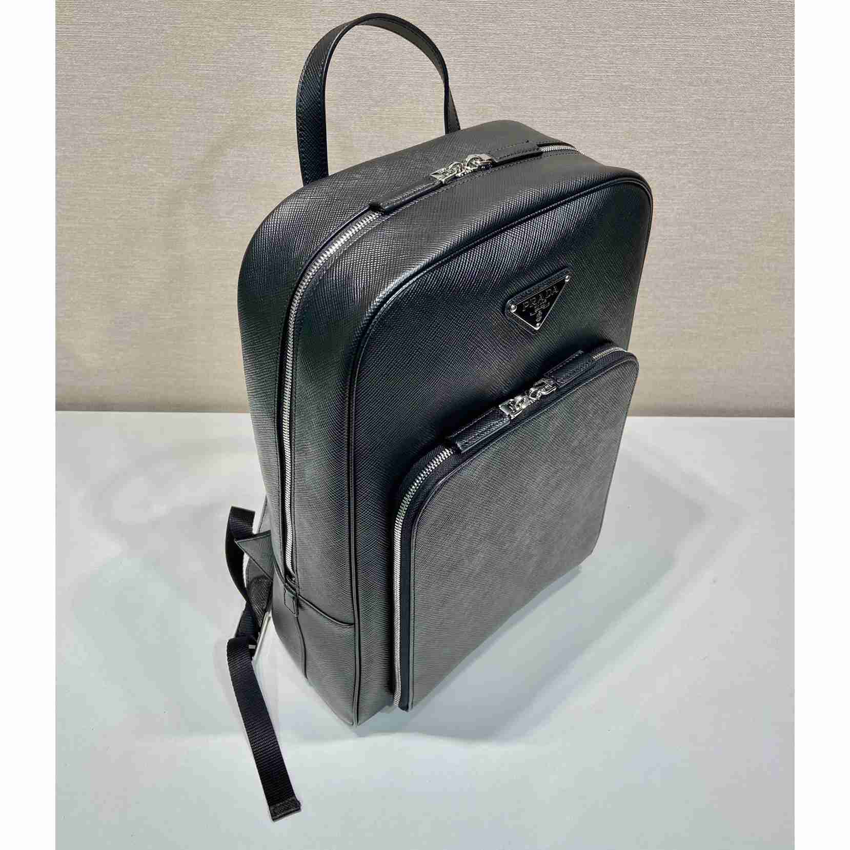 Prada Saffiano Leather Backpack - EUR FASHION