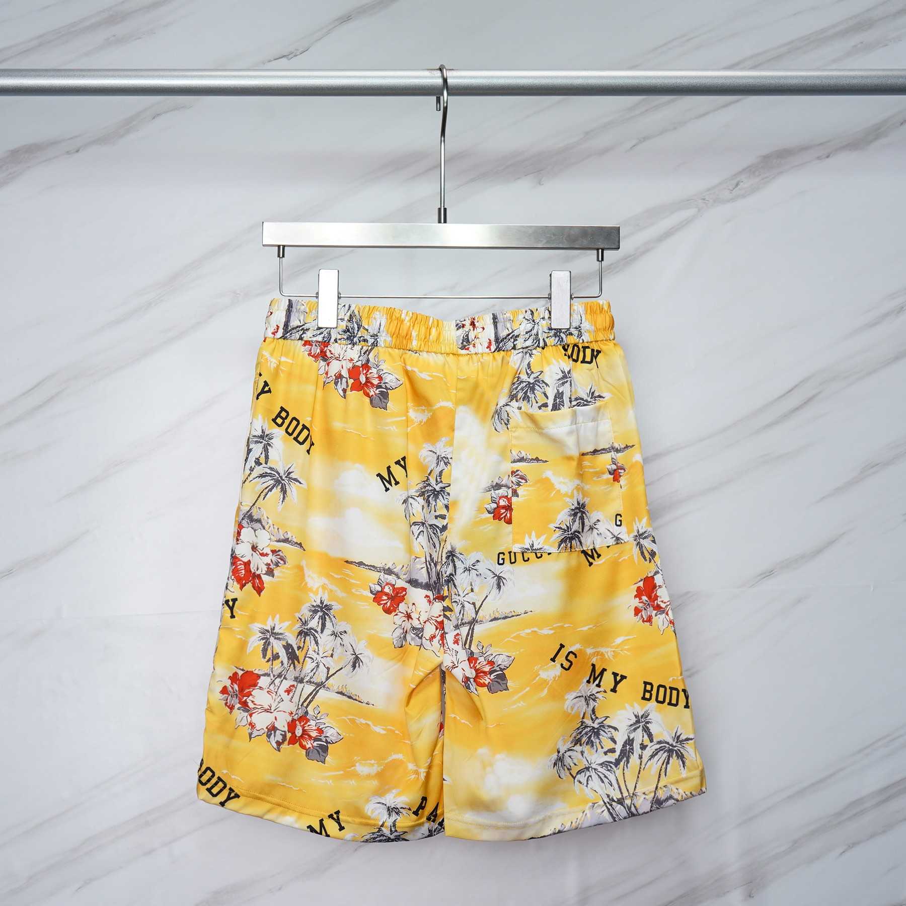 Gucci Printed Cotton Poplin Bowling Shirt & Shorts - EUR FASHION