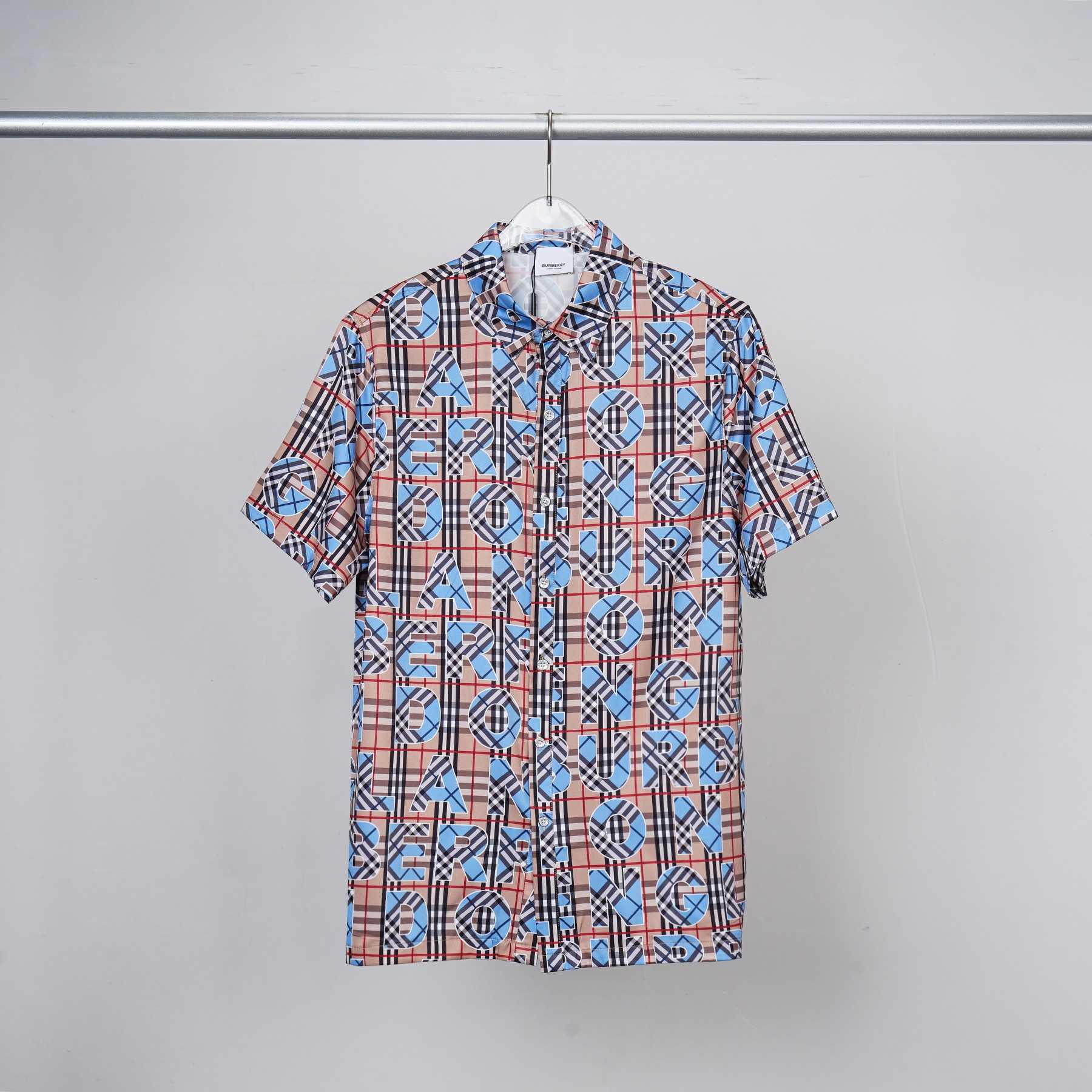 Burberry Vintage Check Logo Short Sleeve Shirt & Shorts - EUR FASHION
