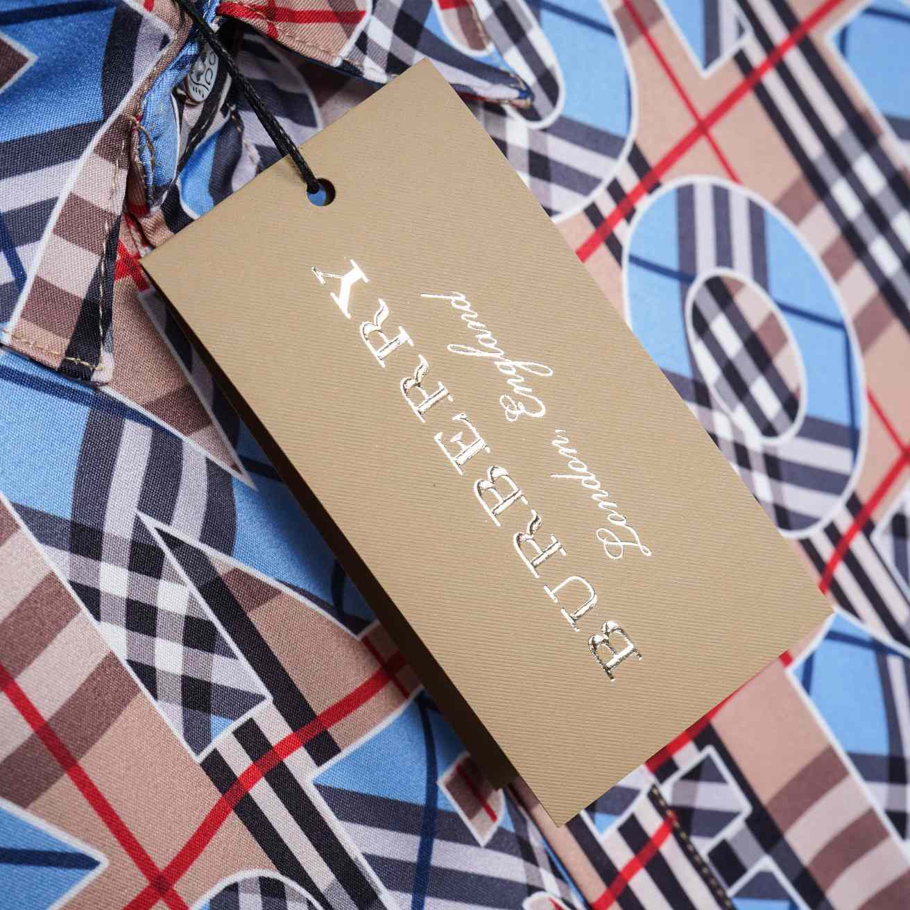 Burberry Vintage Check Logo Short Sleeve Shirt & Shorts - EUR FASHION