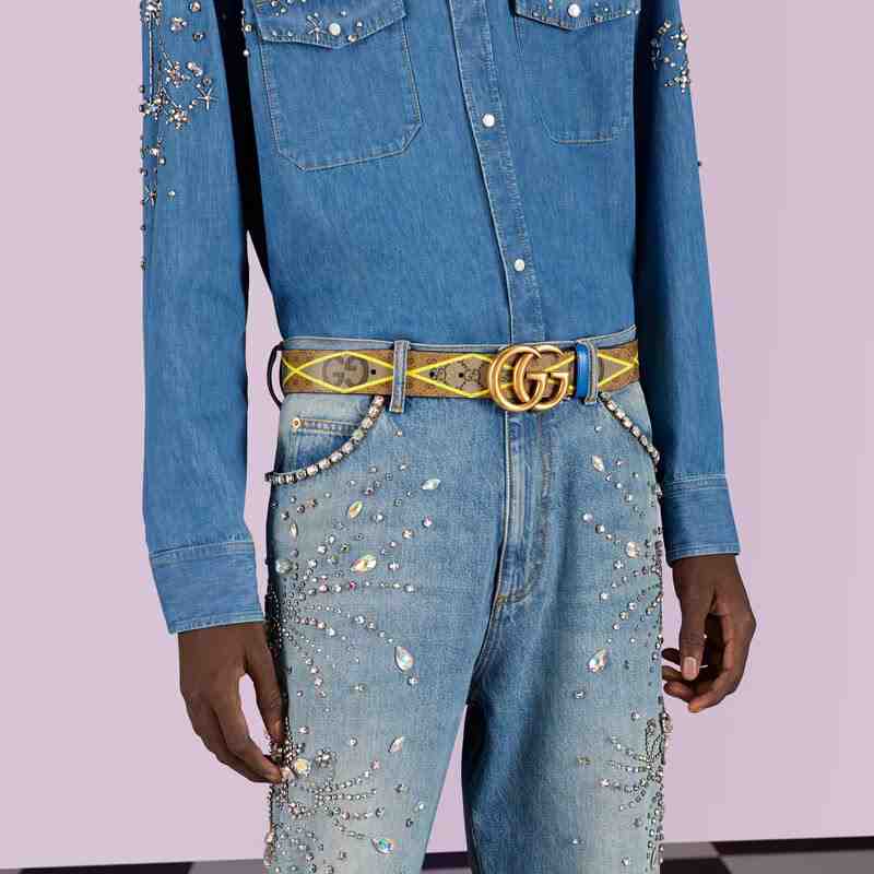 Gucci GG Marmont Wide Belt - EUR FASHION