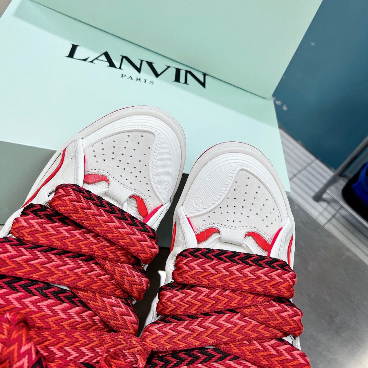 Lanvin Curb Batman Sneakers - EUR FASHION
