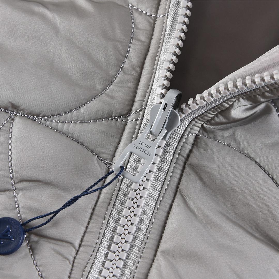 Louis Vuitton Lvse Flower Quilted Hoodie Jacket      - EUR FASHION