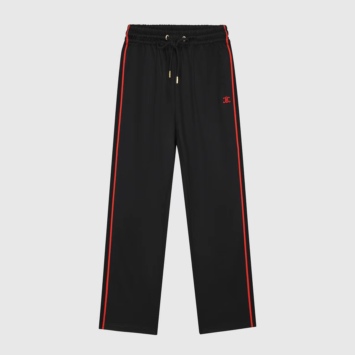 Celine Triomphe Track Pants In Double Face Jersey - EUR FASHION