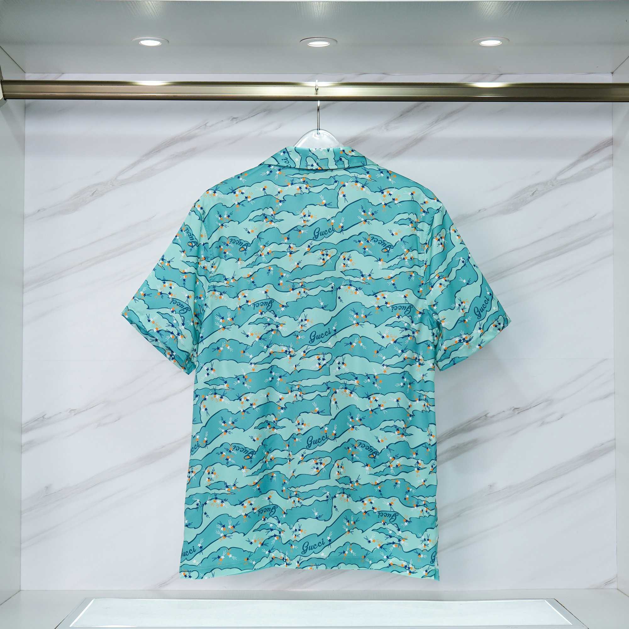 Gucci Lovelight Viscose Bowling Shirt & Shorts - EUR FASHION