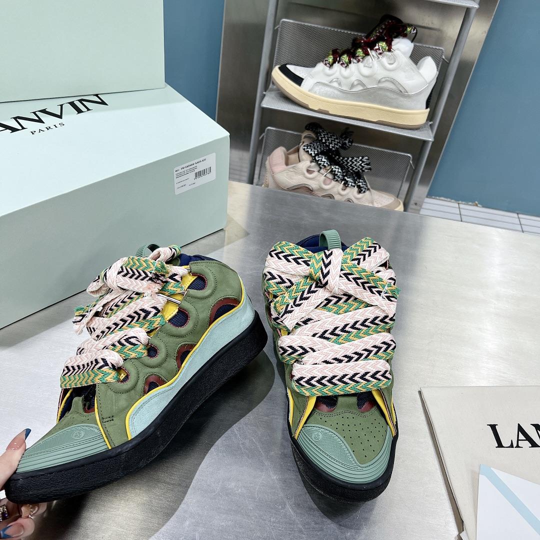 Lanvin Curb Sneakers - EUR FASHION