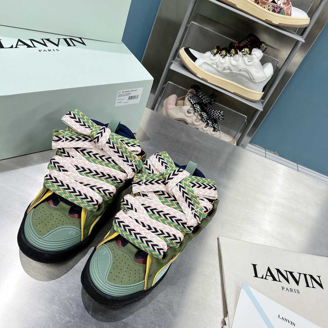 Lanvin Curb Sneakers - EUR FASHION
