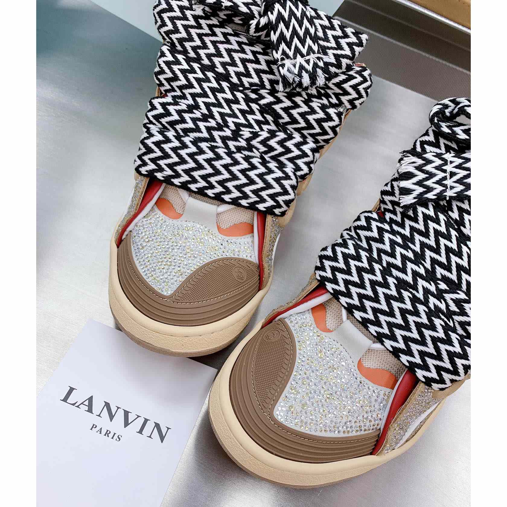 Lanvin Curb Low-Top Sneakers - EUR FASHION