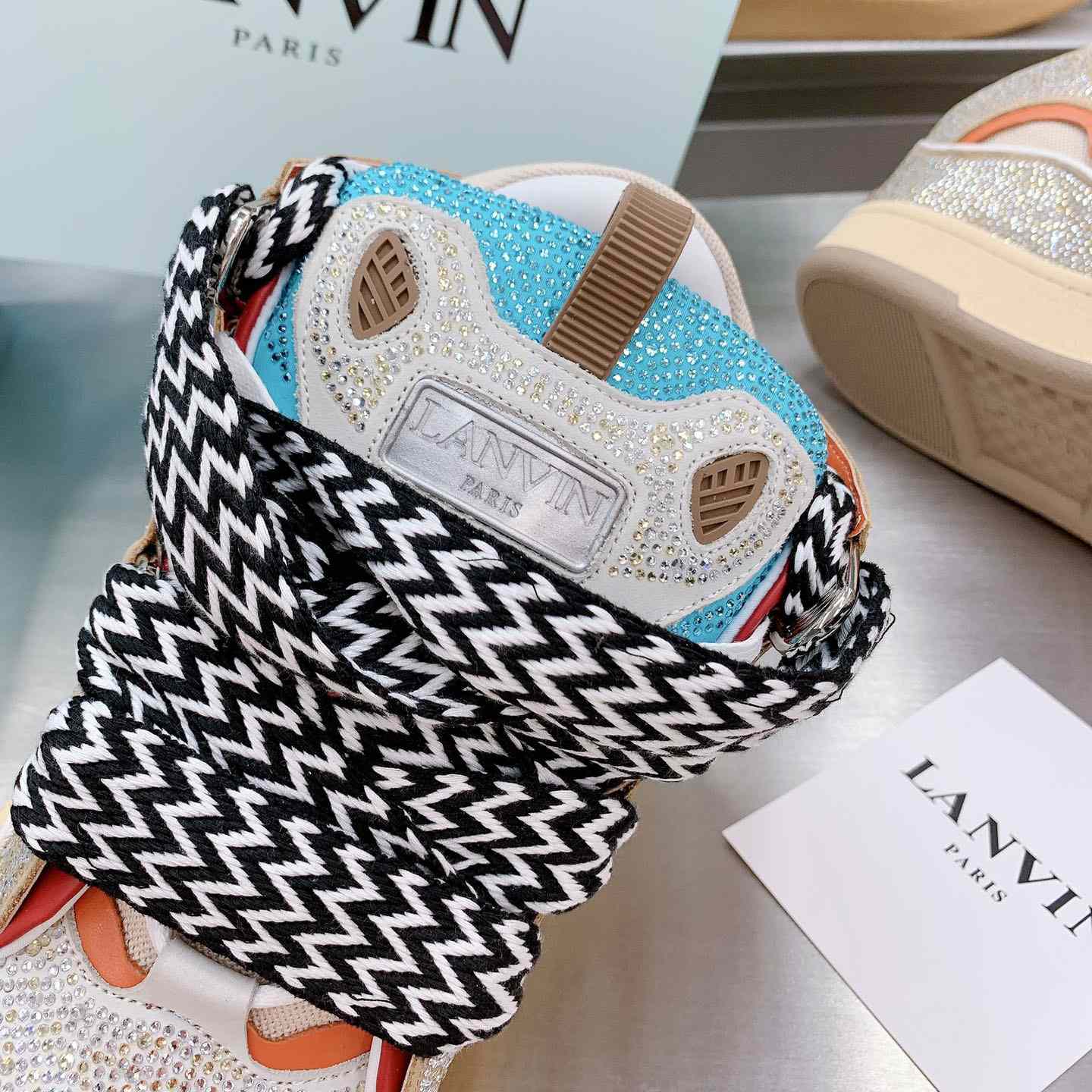 Lanvin Curb Low-Top Sneakers - EUR FASHION