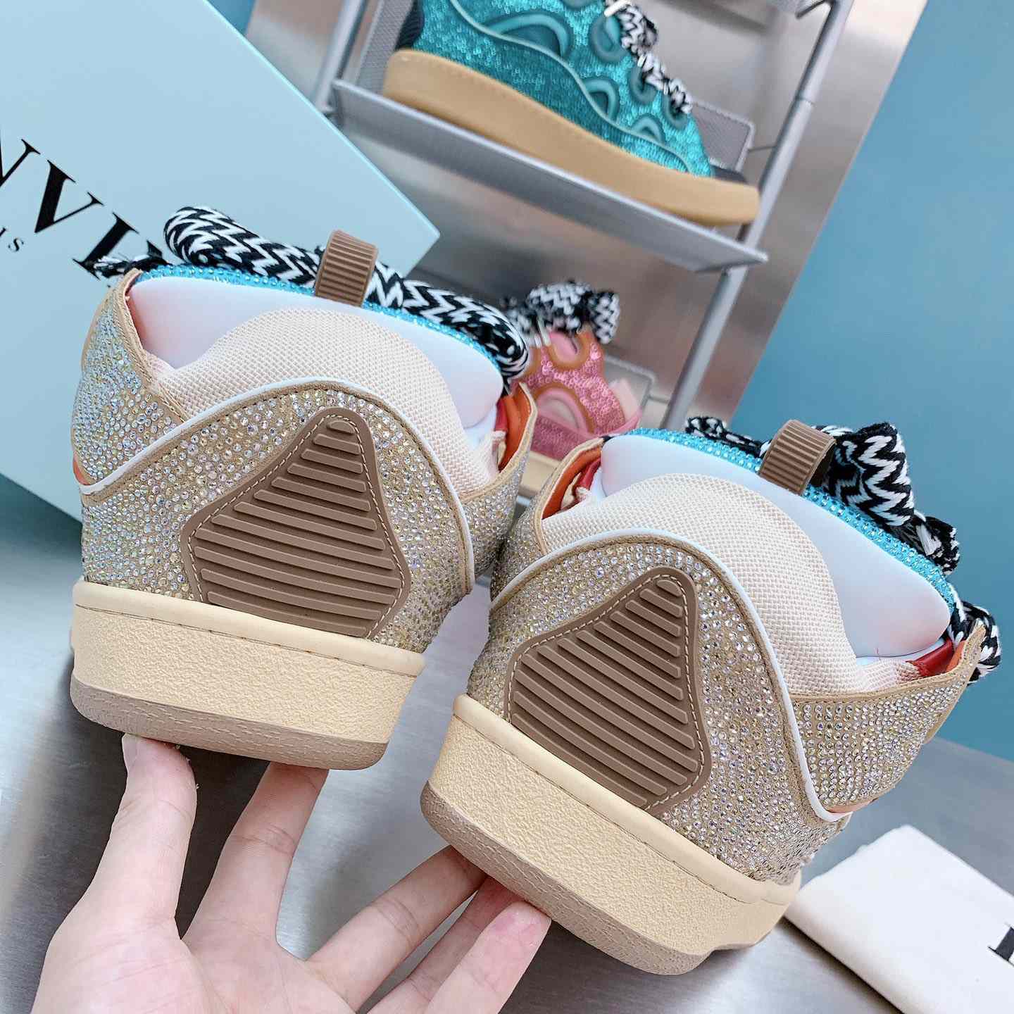 Lanvin Curb Low-Top Sneakers - EUR FASHION