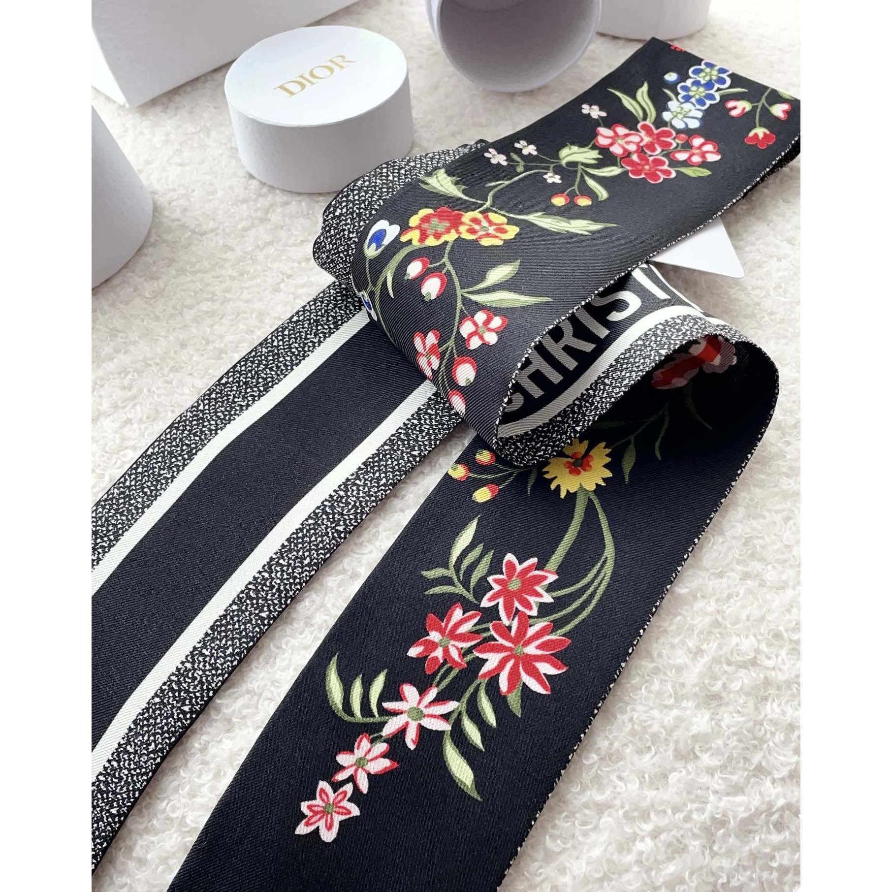 Dior Petites Fleurs Mitzah Scarf - EUR FASHION