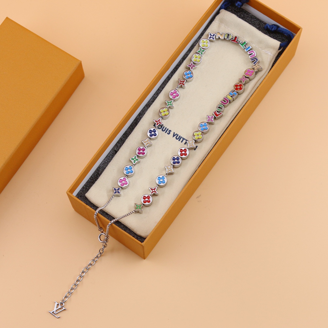 Louis Vuitton Monogram Party Necklace   MP3281 - EUR FASHION