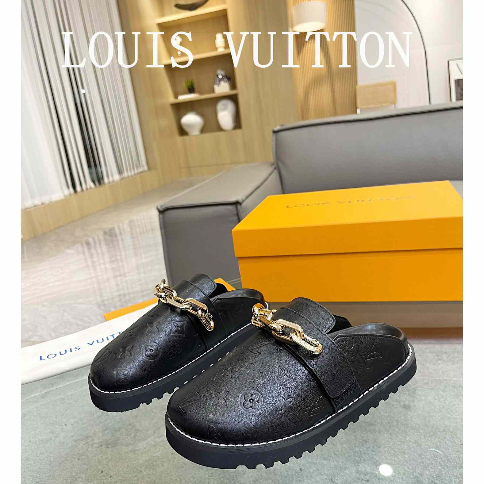 Louis Vuitton Lv Cosy Flat Comfort Clog        1AB3OS - EUR FASHION