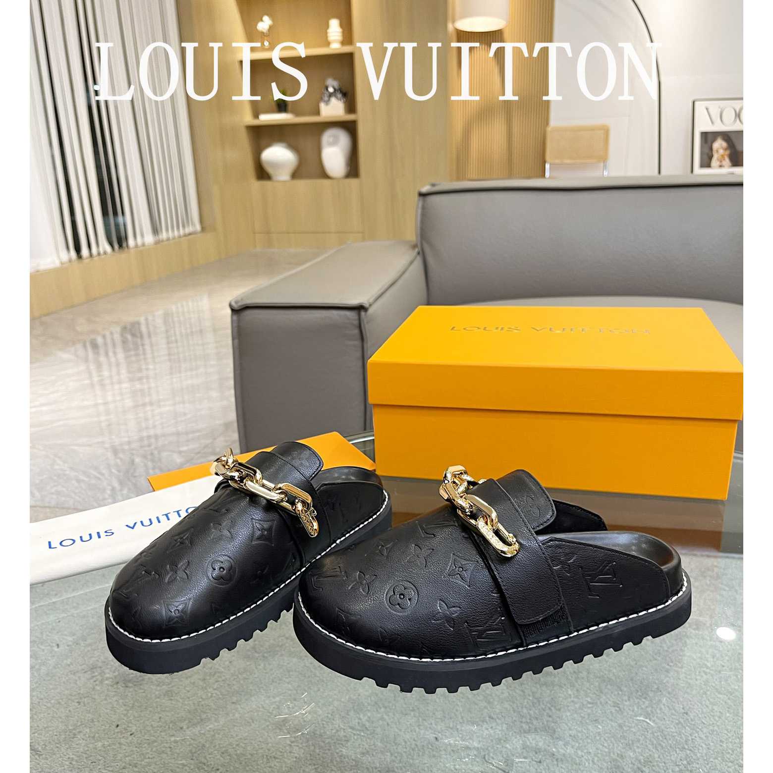 Louis Vuitton Lv Cosy Flat Comfort Clog        1AB3OS - EUR FASHION