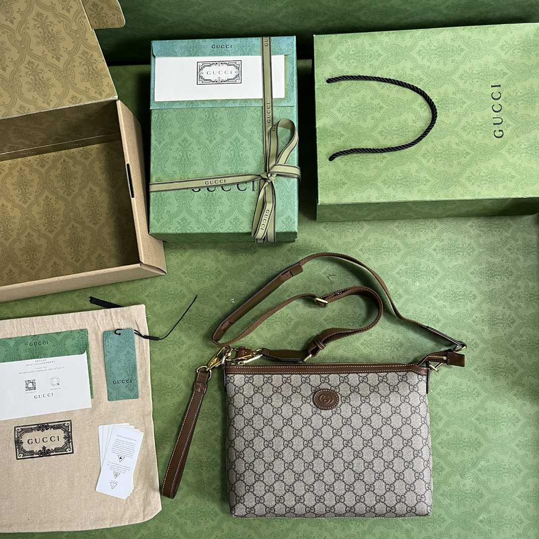 Gucci Messenger bag with Interlocking G(30-22.5-5cm) - EUR FASHION