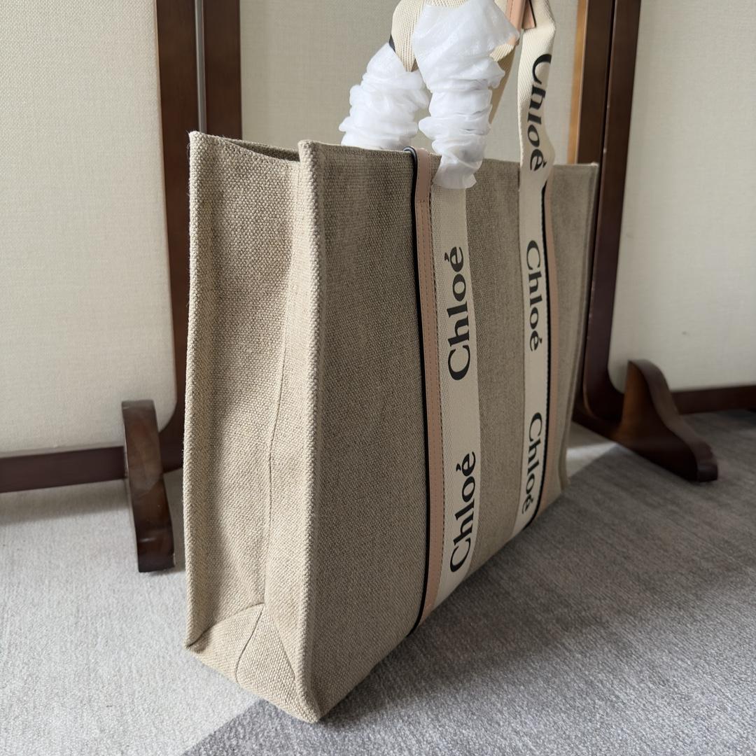 Chloe Large Woody Tote Bag(45-33-13 cm) - EUR FASHION