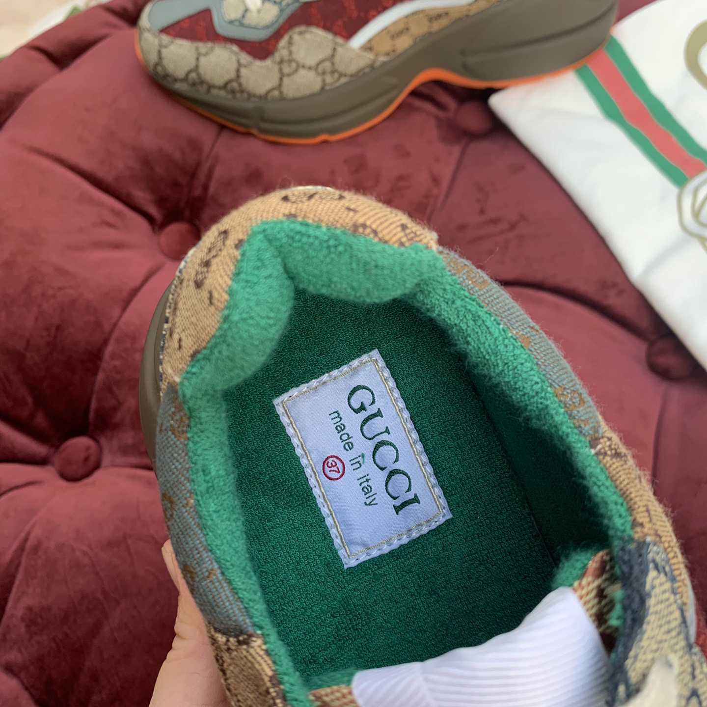 Gucci GG Rhyton Sneaker(upon uk size) - EUR FASHION