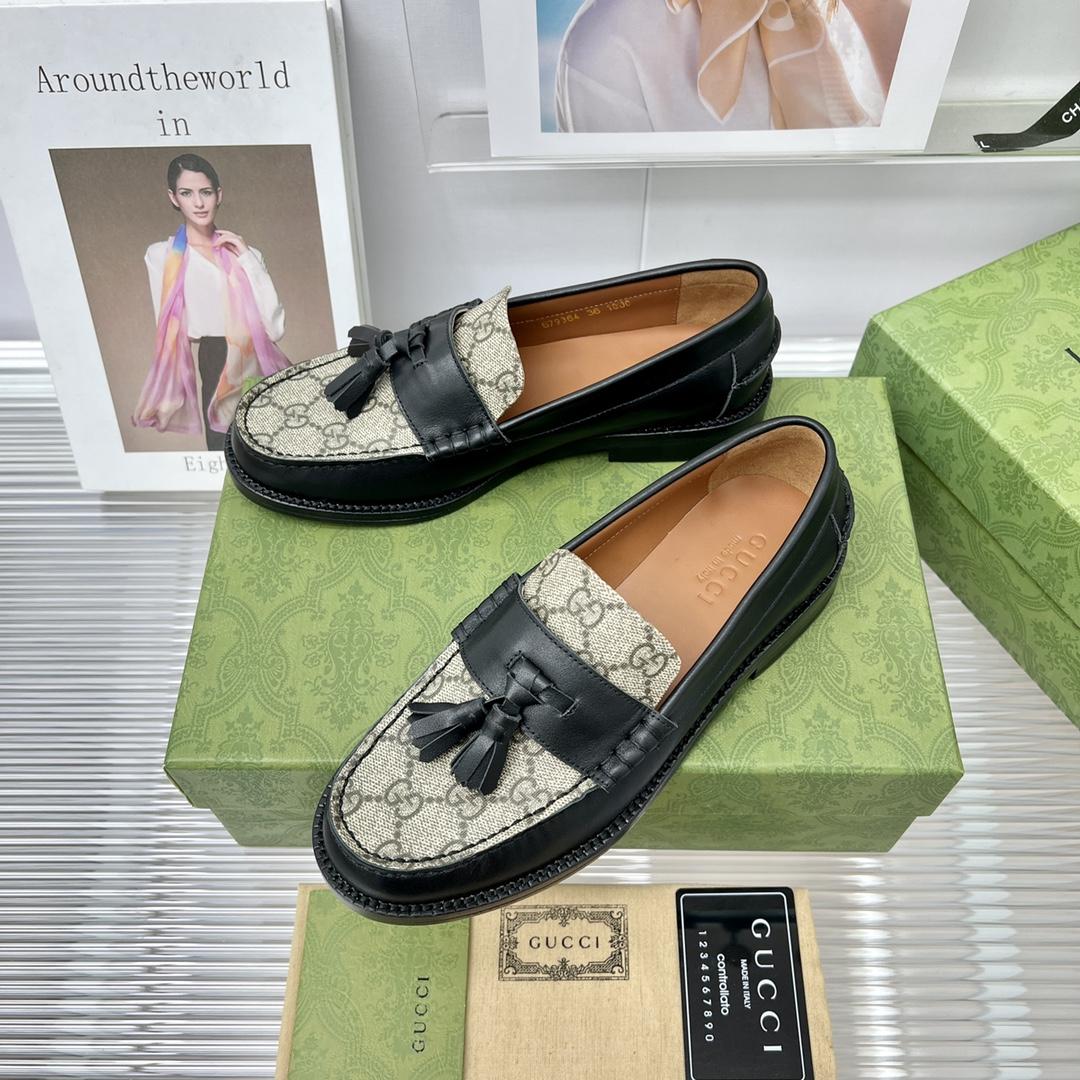 Gucci GG Loafer With Tassel - EUR FASHION