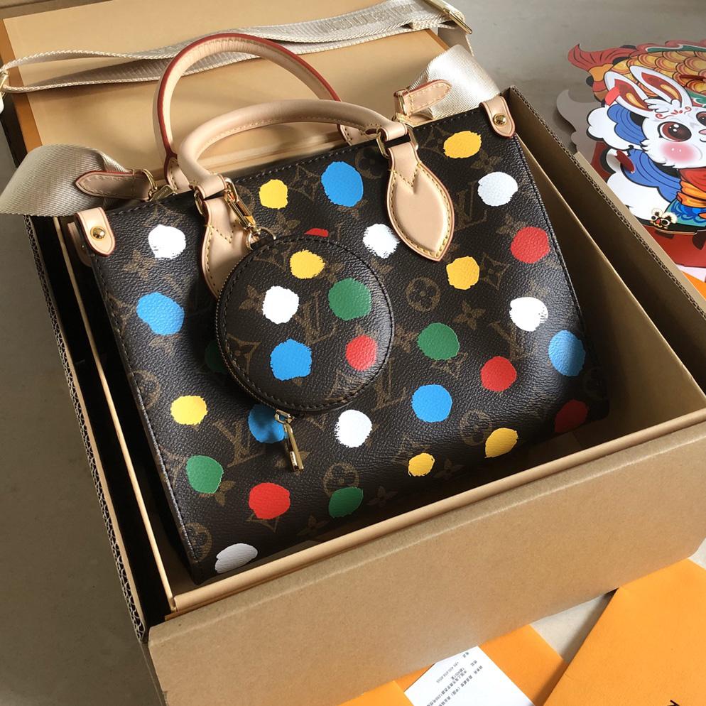 Louis Vuitton LV x YK OnTheGo PM​ (25 x 19 x 11.5 CM)   M46380 - EUR FASHION